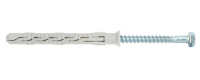 Дюбель фасадный KPR-PIKE 8x80К с шестигранным шурупом, нейлон, Wkret-met